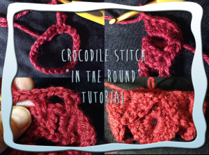 crocodile stitch round tut